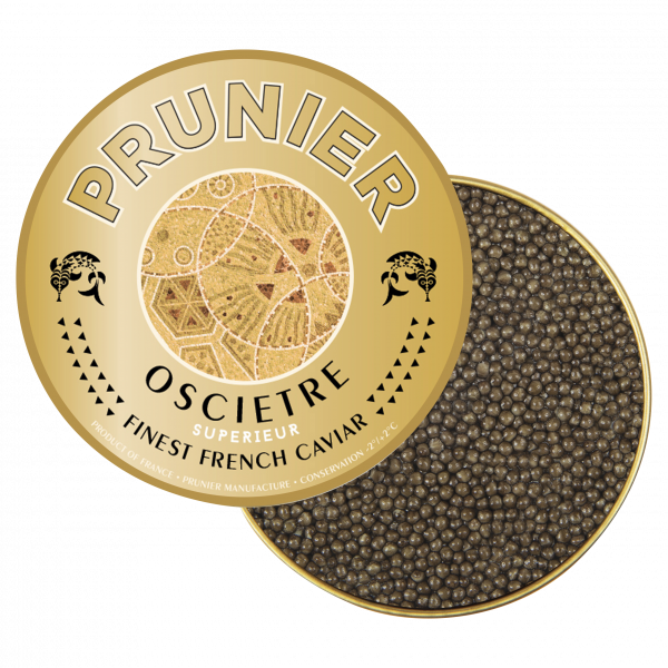 Prunier Caviar Osciètre Supérieur Vacuum Tin