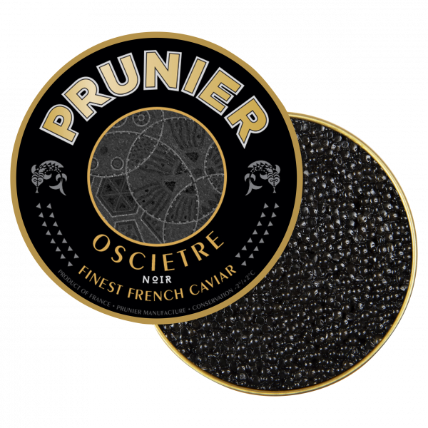 Prunier Caviar Osciètre Noir Vacuum Tin